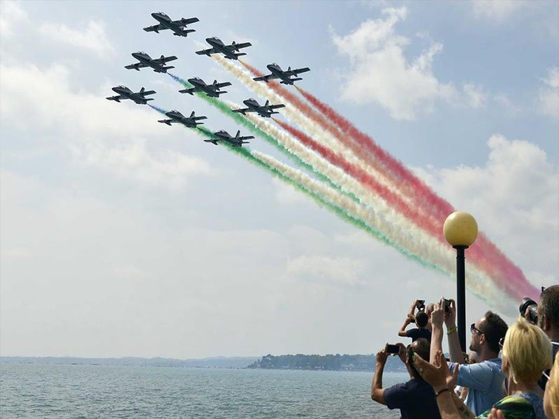 ITALIAN AIR FORCE DISPLAY TEAM SHOW